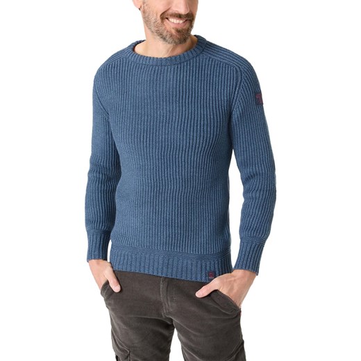 Timezone Sweter w kolorze niebieskim ze sklepu Limango Polska w kategorii Swetry męskie - zdjęcie 187675634