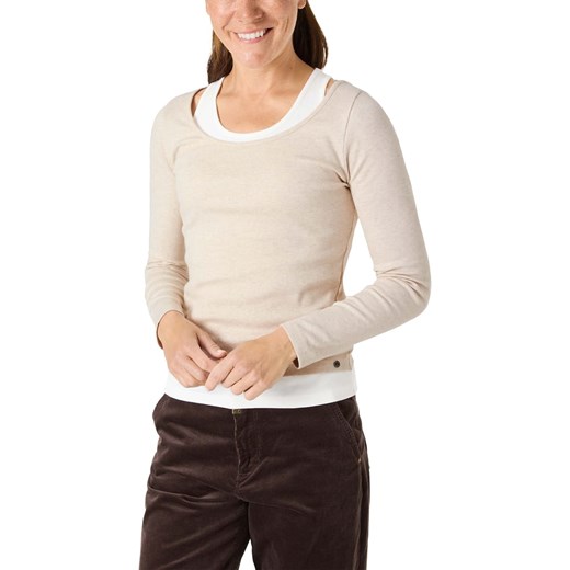 Timezone Koszulka w kolorze beżowym ze sklepu Limango Polska w kategorii Bluzki damskie - zdjęcie 187675700