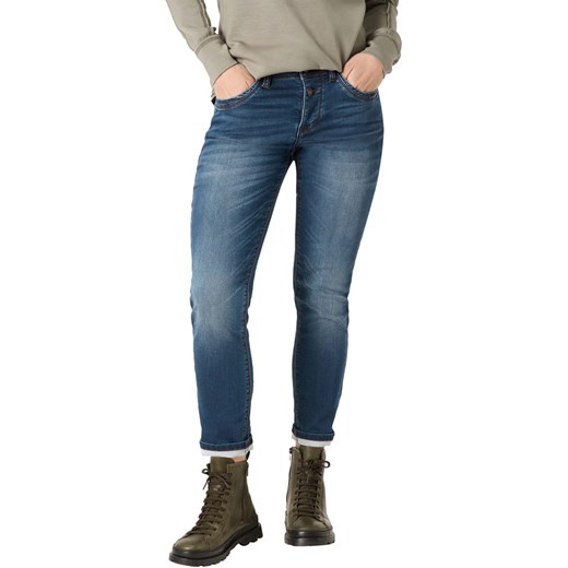 Timezone Dżinsy - Skinny fit - w kolorze niebieskim ze sklepu Limango Polska w kategorii Jeansy damskie - zdjęcie 187675772