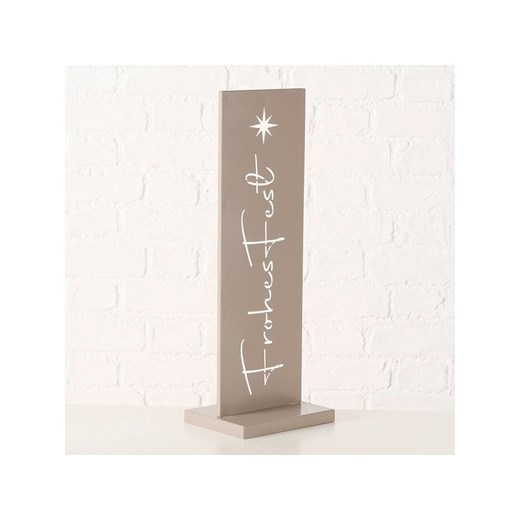 Boltze Dekoracja &quot;Waldan&quot; w kolorze jasnoszarym - wys. 55 cm ze sklepu Limango Polska w kategorii Dekoracje - zdjęcie 187676802