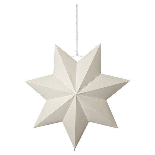 STAR Trading Gwiazda papierowa &quot;Polar&quot; w kolorze białym - Ø 55 cm ze sklepu Limango Polska w kategorii Oświetlenie - zdjęcie 187676921