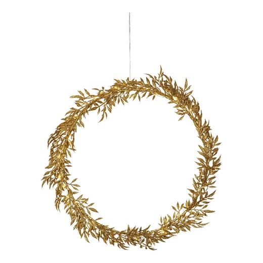 STAR Trading Wieniec LED w kolorze złotym - Ø 44 cm ze sklepu Limango Polska w kategorii Oświetlenie - zdjęcie 187676942