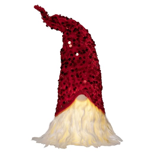 STAR Trading Dmuchana dekoracja LED &quot;Joylight&quot; w kolorze czerwonym - wys. 32 x Ø 8 cm ze sklepu Limango Polska w kategorii Dekoracje - zdjęcie 187676952