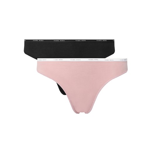 Ysabel Mora Komplet stringów 19007 Różowy ze sklepu MODIVO w kategorii Majtki damskie - zdjęcie 187677163