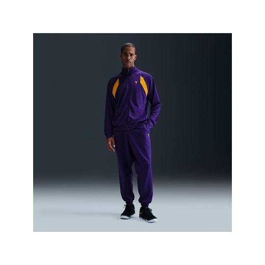 Spodnie do koszykówki Therma-FIT Kobe - Fiolet ze sklepu Nike poland w kategorii Spodnie męskie - zdjęcie 187678193