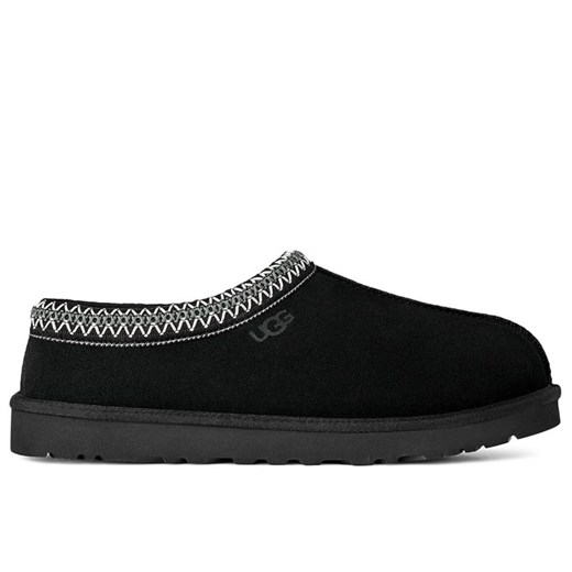 Buty męskie Ugg Tasman II 1174671-BLK - czarne ze sklepu streetstyle24.pl w kategorii Kapcie męskie - zdjęcie 187678763