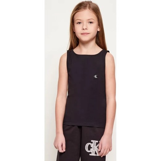 Calvin Klein Jeans Top | Regular Fit ze sklepu Gomez Fashion Store w kategorii Bluzki dziewczęce - zdjęcie 187678961