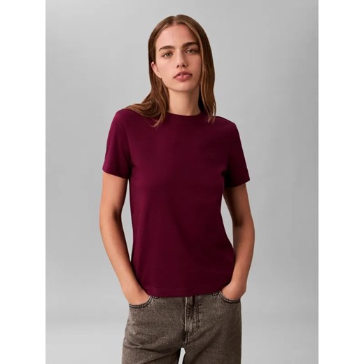 Calvin Klein Jeans T-shirt | Regular Fit ze sklepu Gomez Fashion Store w kategorii Bluzki damskie - zdjęcie 187679344