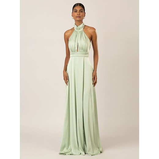 APART Satynowa sukienka w kolorze jasnozielonym 36 promocja Limango Polska