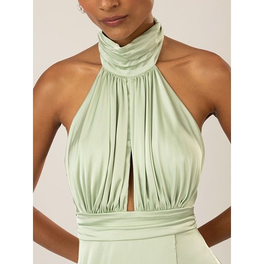 APART Satynowa sukienka w kolorze jasnozielonym 36 okazja Limango Polska