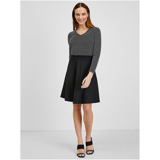 orsay Sukienka w kolorze czarno-białym M wyprzedaż Limango Polska