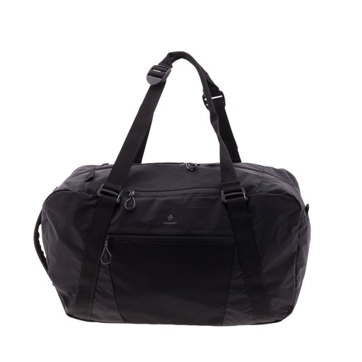 Czarna torba sportowa podróżna Plecak 2w1 ze sklepu Słoń Torbalski w kategorii Torby podróżne - zdjęcie 187680063