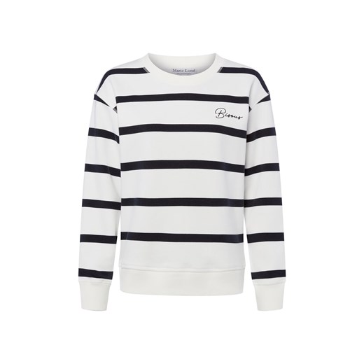 Marie Lund Bluza damska Kobiety biały w paski ze sklepu vangraaf w kategorii Bluzy damskie - zdjęcie 187680223