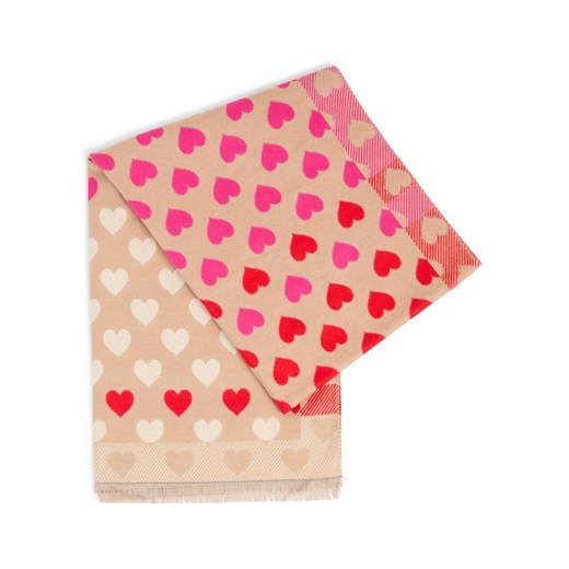 Marie Lund Szalik damski Kobiety wiskoza melanżowy wzorzysty ze sklepu vangraaf w kategorii Szaliki i chusty damskie - zdjęcie 187680240