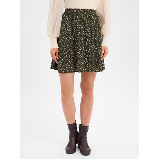 Msch Copenhagen Damska mini spódniczka - MSCHKaylen Oceanna Kobiety khaki S vangraaf