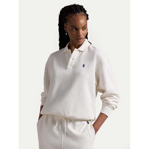 Polo Ralph Lauren Bluza 211947966001 Biały Relaxed Fit Polo Ralph Lauren XL MODIVO