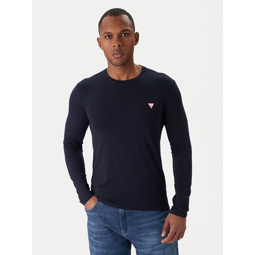 Guess Longsleeve M2YI28 J1314 Granatowy Slim Fit Guess XXL MODIVO