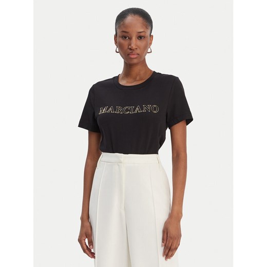 Marciano Guess T-Shirt 6RGI04 6008A Czarny Regular Fit ze sklepu MODIVO w kategorii T-shirty męskie - zdjęcie 187681083