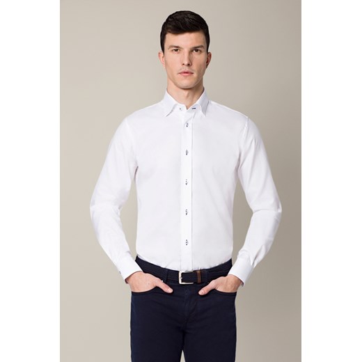 Koszula Biała Almeria ze sklepu Lancerto S.A. w kategorii Koszule męskie - zdjęcie 187681684