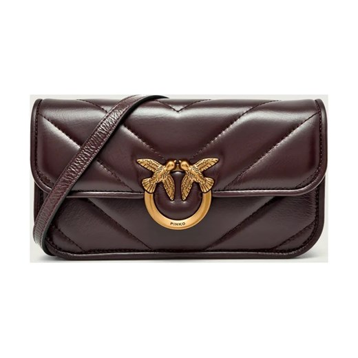 Pinko Skórzana torebka na ramię LOVE BOX ze sklepu Gomez Fashion Store w kategorii Torebki damskie - zdjęcie 187681894