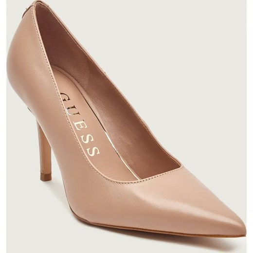 Guess Skórzane szpilki PRINDY ze sklepu Gomez Fashion Store w kategorii Czółenka - zdjęcie 187681963