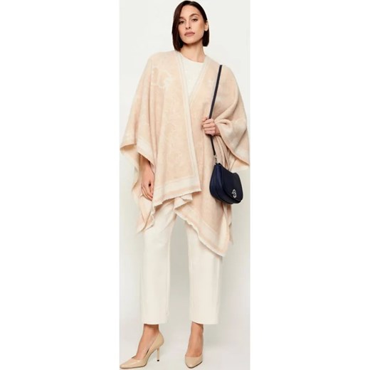 Pinko Wełniane ponczo CROAZIA | Oversize fit ze sklepu Gomez Fashion Store w kategorii Poncza - zdjęcie 187682020