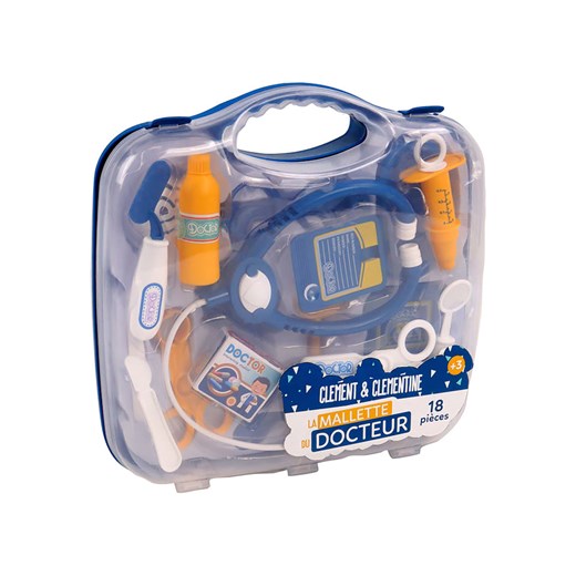 Clement Clementine Zestaw do zabawy w walizkę lekarza - 3+ ze sklepu Limango Polska w kategorii Zabawki - zdjęcie 187683461