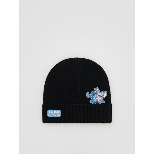 Reserved - Czapka Lilo i Stitch - czarny ze sklepu Reserved w kategorii Czapki dziecięce - zdjęcie 187683860