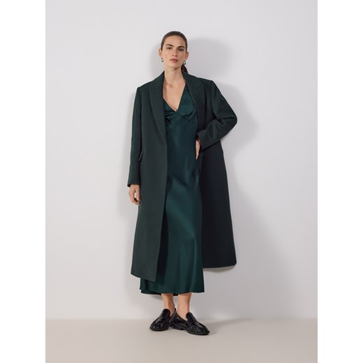 Reserved - Sukienka maxi - ciemnozielony ze sklepu Reserved w kategorii Sukienki - zdjęcie 187684121