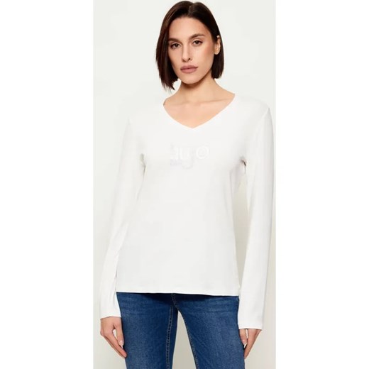 Liu Jo Sport Bluzka | Slim Fit ze sklepu Gomez Fashion Store w kategorii Bluzki damskie - zdjęcie 187686013