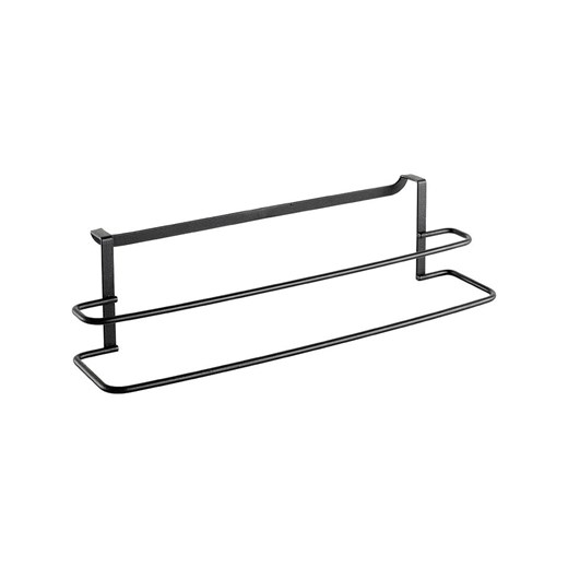 metaltex Uchwyt &quot;Lava&quot; w kolorze czarnym na ściereczki do naczyń - 38 x 9 x 10 cm ze sklepu Limango Polska w kategorii Akcesoria kuchenne - zdjęcie 187687063