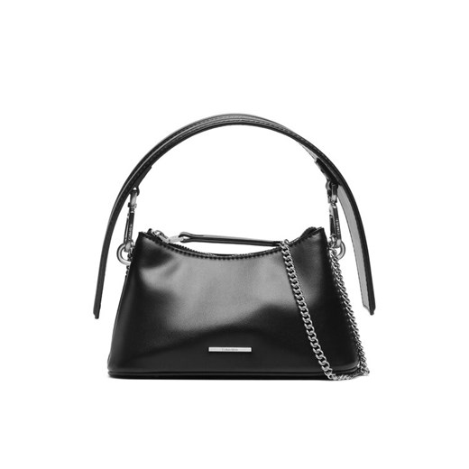 Torebka Calvin Klein Ck Natural Micro Mini Bag K60K611022 Czarny ze sklepu eobuwie.pl w kategorii Kopertówki - zdjęcie 187687242