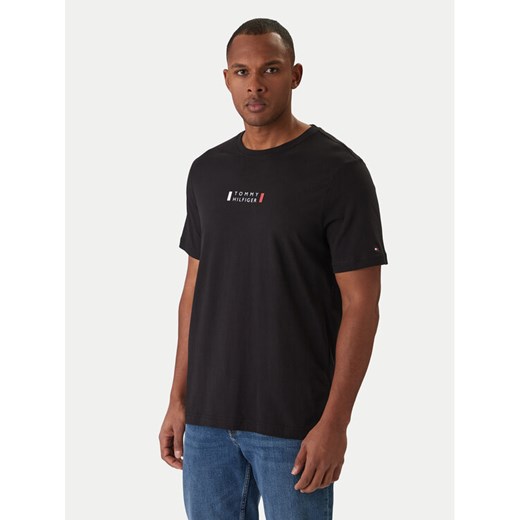 Tommy Hilfiger T-Shirt Brand Love MW0MW41453 Czarny Regular Fit ze sklepu MODIVO w kategorii T-shirty męskie - zdjęcie 187687424