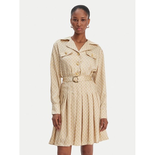 Marciano Guess Sukienka codzienna 6RGK30 7435A Beżowy Regular Fit ze sklepu MODIVO w kategorii Sukienki - zdjęcie 187687432