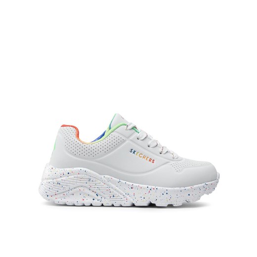Skechers Sneakersy Rainbow Speckle 310456L/WMLT Biały ze sklepu MODIVO w kategorii Buty sportowe dziecięce - zdjęcie 187687470
