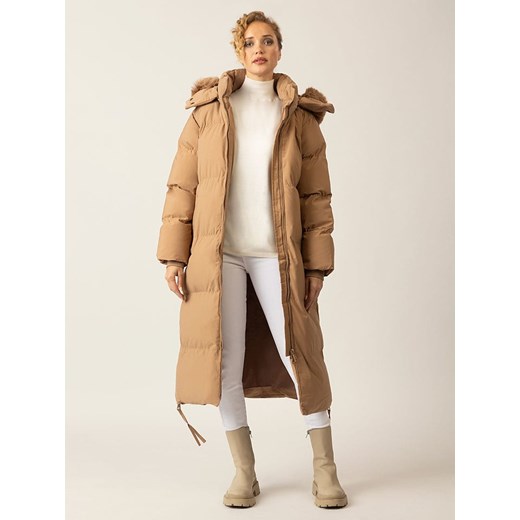 APART Płaszcz zimowy w kolorze karmelowym 40 okazja Limango Polska