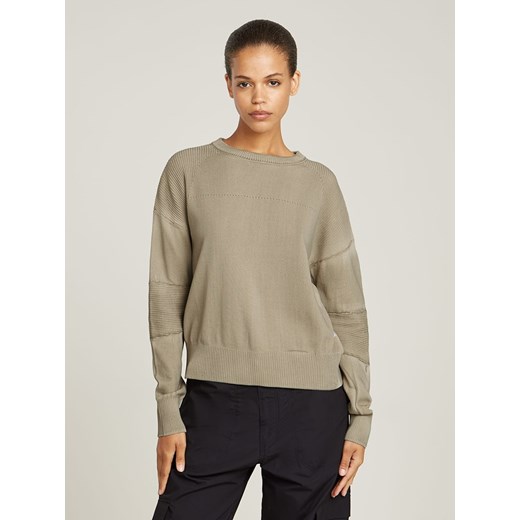 G-Star Sweter w kolorze beżowym ze sklepu Limango Polska w kategorii Swetry damskie - zdjęcie 187688221
