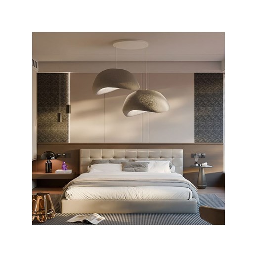 Opviq Lampa wisząca w kolorze szarym - 80 x 120 cm ze sklepu Limango Polska w kategorii Oświetlenie - zdjęcie 187688413