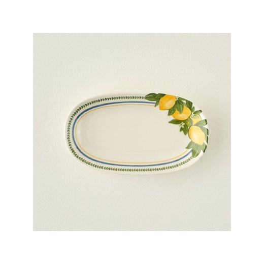 BELLA MAISON Półmisek &quot;Lemoncello&quot; w kolorze biało-żółto-zielonym ze sklepu Limango Polska w kategorii Misy i tace dekoracyjne - zdjęcie 187688704