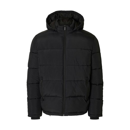 SELECTED HOMME Kurtka zimowa &quot;Cooper&quot; w kolorze czarnym ze sklepu Limango Polska w kategorii Kurtki męskie - zdjęcie 187688723