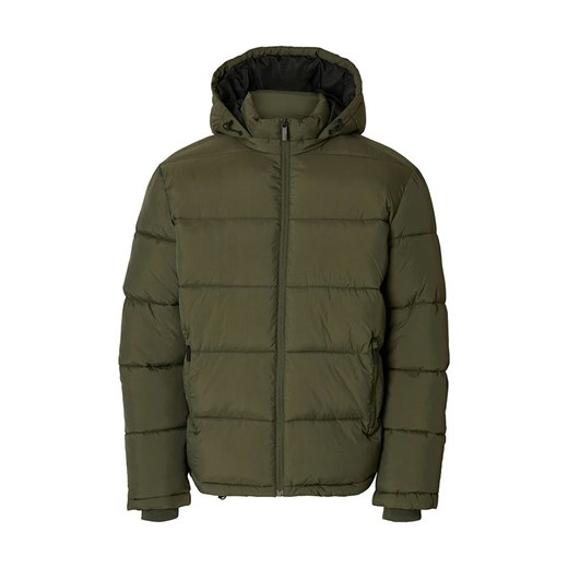 SELECTED HOMME Kurtka zimowa &quot;Cooper&quot; w kolorze ciemnozielonym ze sklepu Limango Polska w kategorii Kurtki męskie - zdjęcie 187688724