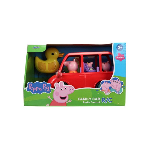 Peppa Pig Zestaw figurek &quot;Peppa Pig RC Family Car&quot; w kolorze czerwonym do zabawy - 3+ ze sklepu Limango Polska w kategorii Zabawki - zdjęcie 187688970