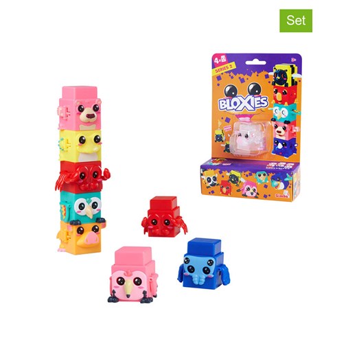 Simba 4-częściowy zestaw figurek &quot;Bloxies&quot; w różnych kolorach do zabawy - 3+ ze sklepu Limango Polska w kategorii Zabawki - zdjęcie 187689031