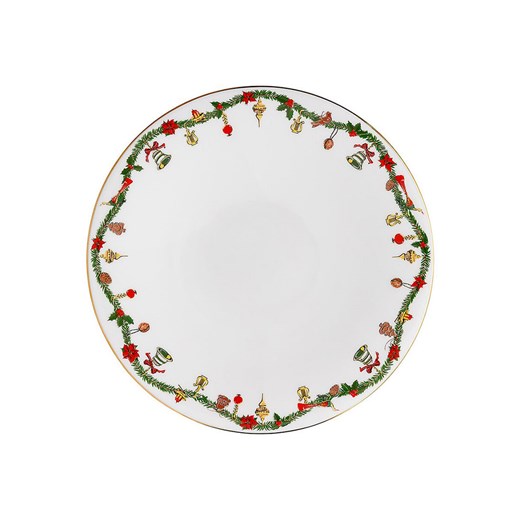 Hutschenreuther Talerzyk deserowy &quot;Nora&quot; w kolorze biało-zielono-czerwonym - Ø 22 cm ze sklepu Limango Polska w kategorii Naczynia - zdjęcie 187689153