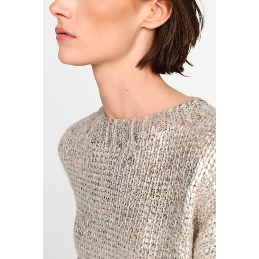 Rich&amp;Royal Sweter w kolorze beżowym Rich&royal M wyprzedaż Limango Polska