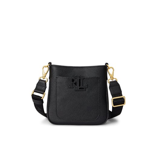 Torebka LAUREN RALPH LAUREN 431982184002 Czarny ze sklepu eobuwie.pl w kategorii Listonoszki - zdjęcie 187689490