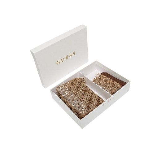 Torebka Guess GFBOXW P6101 Beżowy Guess OS eobuwie.pl