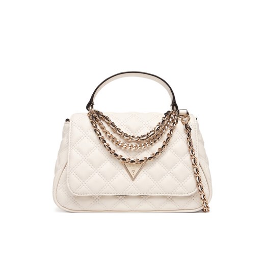 Torebka Guess HWQG96 73190 Écru ze sklepu eobuwie.pl w kategorii Kuferki - zdjęcie 187689520