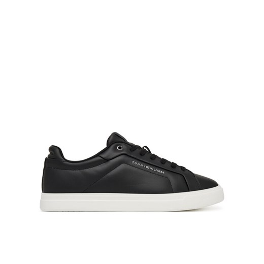 Sneakersy Tommy Hilfiger Icon Court Light Premium FM0FM05837 Czarny ze sklepu eobuwie.pl w kategorii Buty sportowe męskie - zdjęcie 187689533