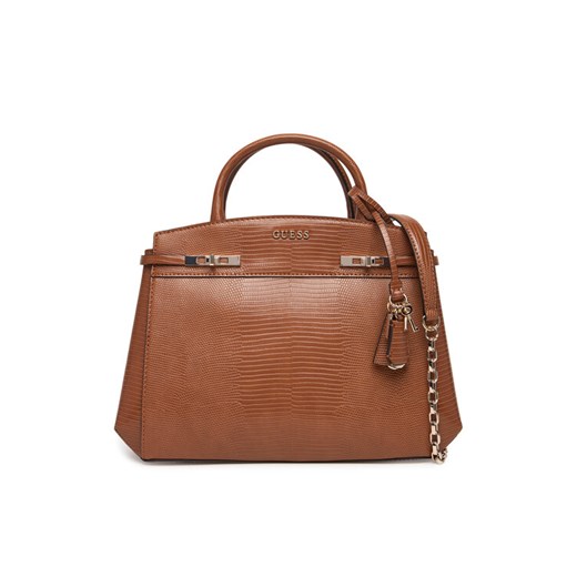 Torebka Guess Melinda HWKL99 33060 Brązowy ze sklepu eobuwie.pl w kategorii Kuferki - zdjęcie 187689534